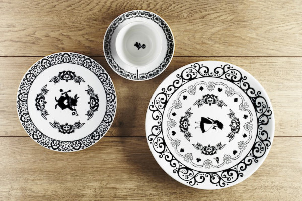4 Alice Dinner Plates