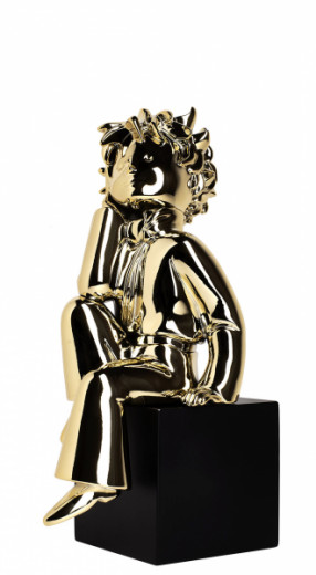 The Little Prince Dreamer Chromed Gold