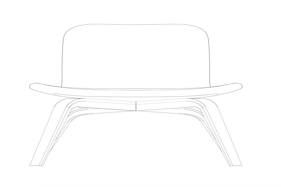 Стул Goose Lounge Chair