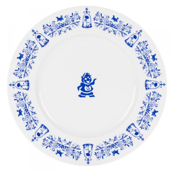 4 Plates Beauty And The Beast