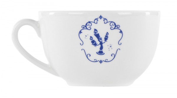 Box Of 4 Teacups Beauty And The Beast