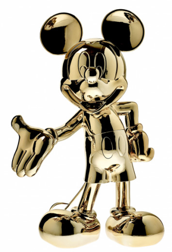 Mickey Welcome Chromed - 60 Cm