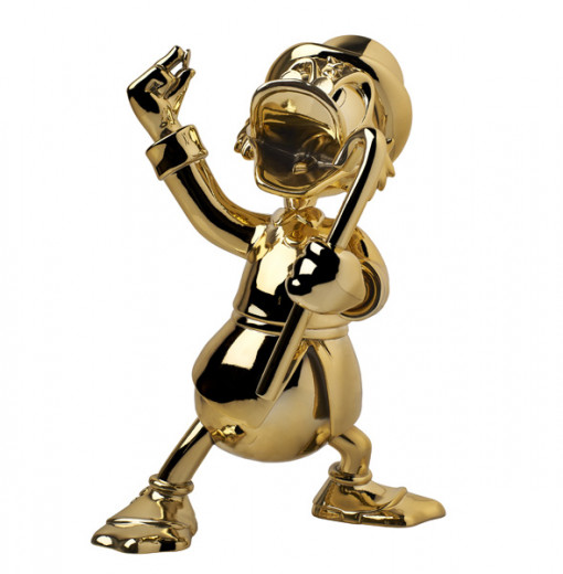 Uncle Scrooge Chromed Gold