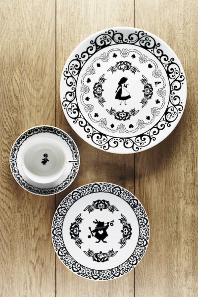 4 Alice Dinner Plates