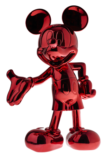 Mickey Welcome Chromed