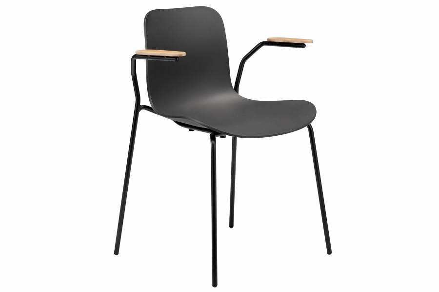 Стул Langue Stack Armrest