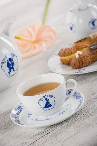 Box Of 4 Teacups Beauty And The Beast