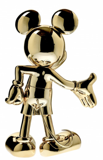 Mickey Welcome Chromed - 60 Cm
