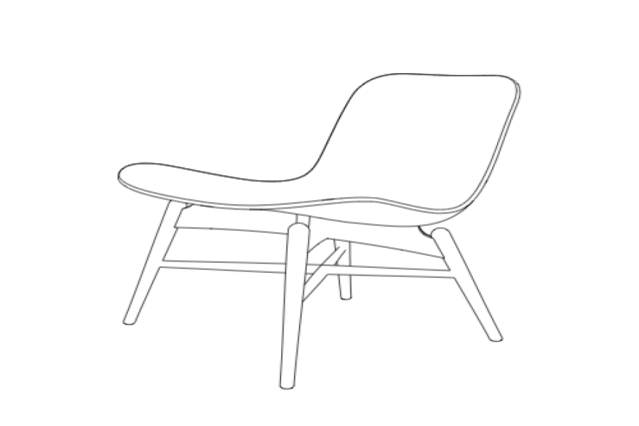 Стул Langue Original Lounge Chair