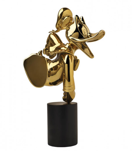 Excited Donald Chromed Gold