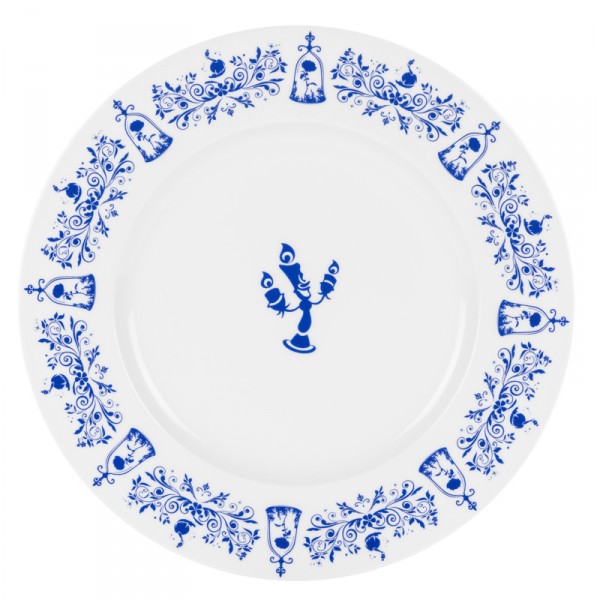 4 Plates Beauty And The Beast