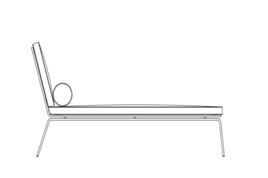 Шезлонг Man Chaise Longue