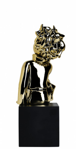 The Little Prince Dreamer Chromed Gold