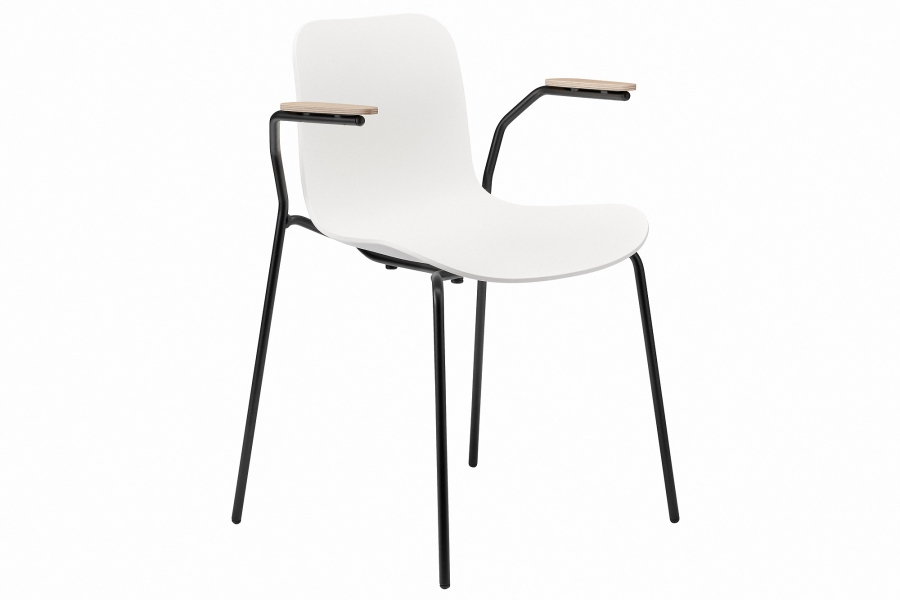 Стул Langue Stack Armrest
