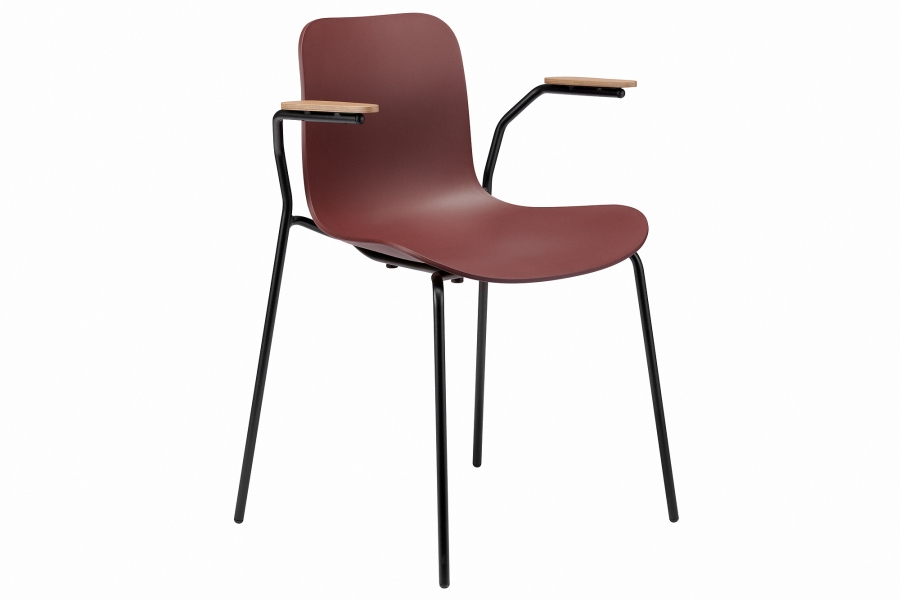 Стул Langue Stack Armrest